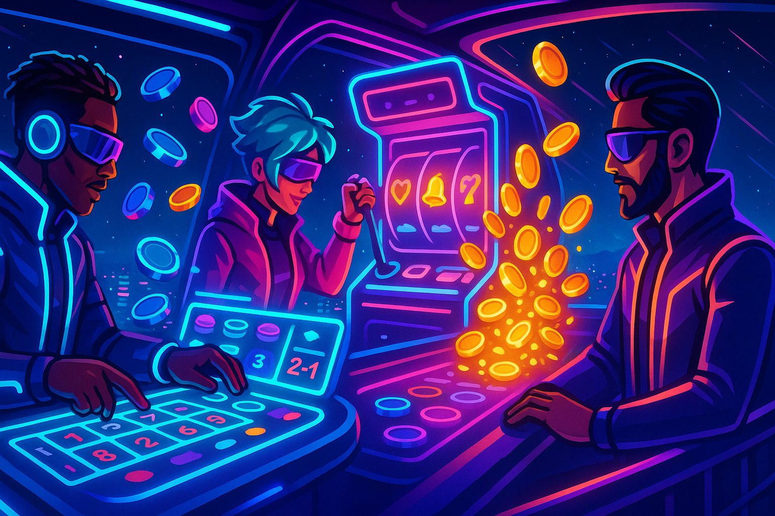 Ilustrasi pengalaman bermain sports dan casino di perangkat mobile